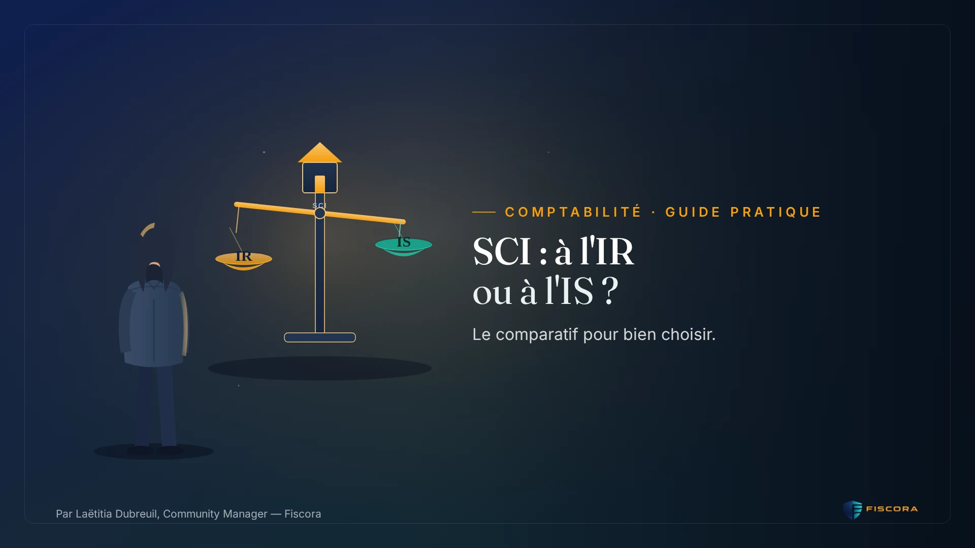 Comparatif SCI à l'IR ou à l'IS : comptabilité, fiscalité et revente en 2026